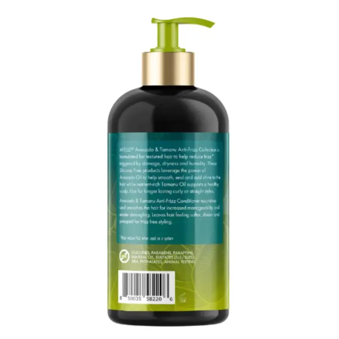 Mielle Organics Avocado and Tamanu Anti-Frizz Conditioner 355ml — frontal